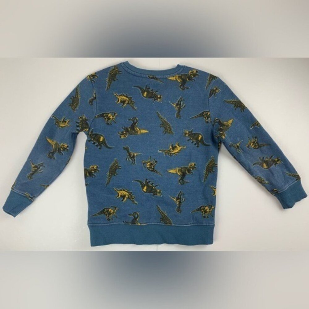 Dinosaur‎ Bundle Maximus Rex Crewneck Sweatshirts Sz 7 & Jurassic World Backpack - Picture 5 of 12